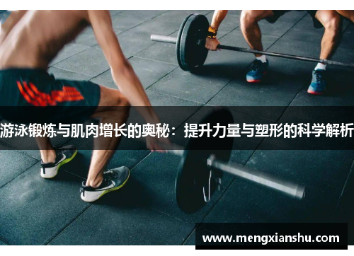 游泳锻炼与肌肉增长的奥秘：提升力量与塑形的科学解析