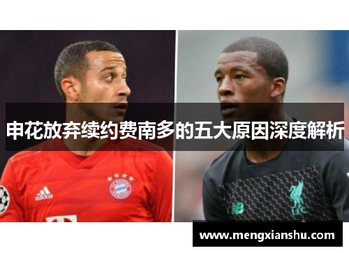 申花放弃续约费南多的五大原因深度解析